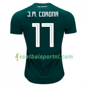 Mexico J.M.Corona 17 Thuis Shirt WK voetbal 2018